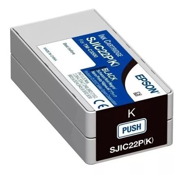 Tinta Epson Colorworks Tm C3500 Negro C33s020577 Original