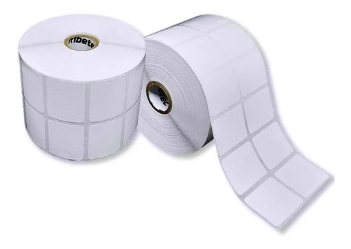 [REB1000-38X25TT2P-C1] Etiqueta 38x25 Mm Transferencia / Rollo 1,000 Pzas / R1 - C1