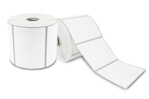 [REB1000-102X76TT-C1] Etiqueta 4x3 (102x76 Mm) Transferencia / Rollo 1000 Pza / R1