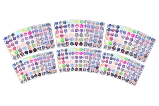 [020020MT014PC3T05K0S] Etiqueta Circular 20x20mm Rollo con 5,000 Pzs. C3