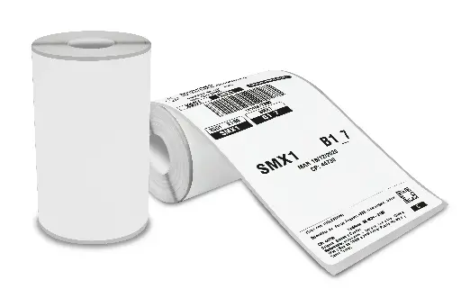 [076152TD011P0000CLG075] Etiqueta Térmica 3x6' 76x152 Mm Envios Guias Rollo 75 Pz Eco Portatil