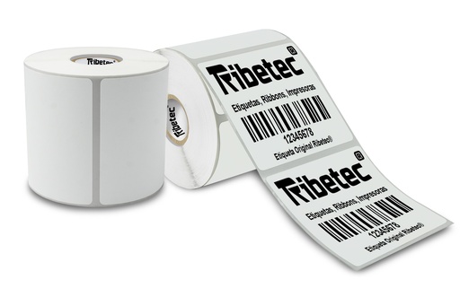 [076076TD011P0000C1G0K5] Etiqueta Térmica Directa 3x3 (76x76 Mm) Rollo 500 Pzs C1