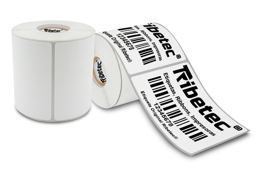 [076102TD011P0000C1P0K3] Etiqueta Térmica Directa 3x4 (76x102 Mm) Rollo 300 Pzs C1