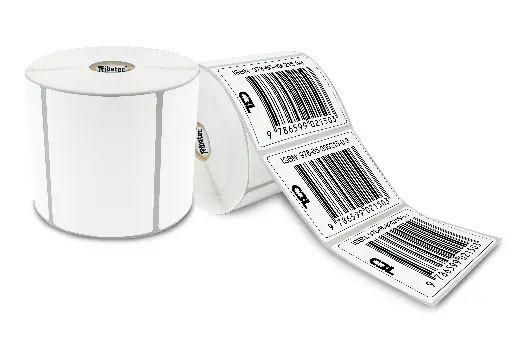 [102076TD011P0000C1P1K0] Etiqueta Térmica Directa 4x3 (102x76 Mm) Rollo 1000 Pz R1-c1