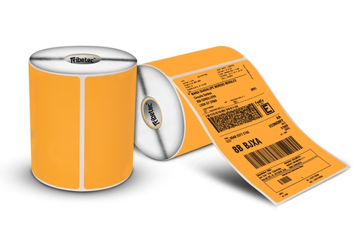 [102152TD011P1485C1P0K3] Etiqueta Térmica Naranja 4x6 (102x152 Mm) Envíos 300 Pzs C1