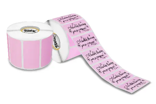 [051025TD011P0217C1P1K0] Etiqueta Térmica Rosa 2x1 (51x25 Mm) C/1000 Pzas C1 Full