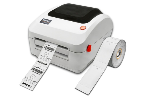 [KIT-420ME-CARTONCILLO] Kit Impresora Térmica Para Ropa Con 300 Etiquetas Y Software