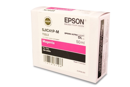 [C13T52L320] Tinta Epson Colorworks Cw C4000 Magenta C13t52l320 Original